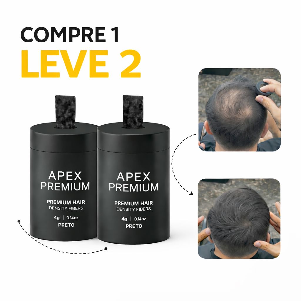 Promoção Compre 1 Leve 2 - Maquiagem Capilar Apex Premium Apex Hair Borsato
