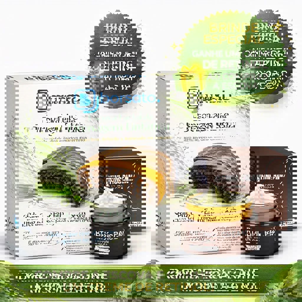 DrenaFace – Escova de Drenagem Linfática Facial + Creme De Brinde DrenaFace – Escova de Drenagem Linfática Facial Borsato 