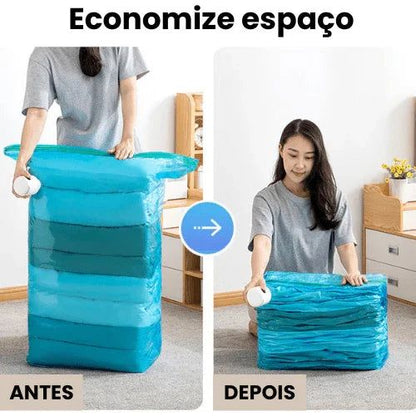 Kit Compact Premium - Saco a Vácuo + Bomba Elétrica Kit Compact Premium Borsato 