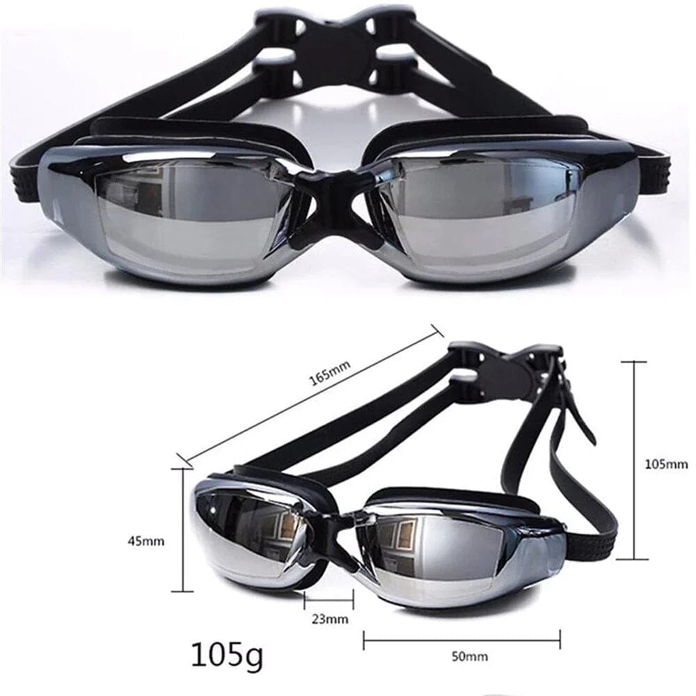 Óculos de Natação Profissional Antiembaçante com Grau Miopia Óculos de Natação Profissional Antiembaçante com Grau Miopia Borsato 