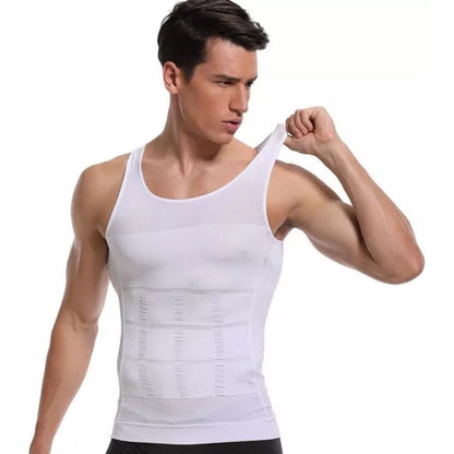 Promoção Compre 1 Leve 2 - Camisa Masculina De Compressão Ultrafina Pro Force Camisa Masculina De Compressão Ultrafina Pro Force Borsato Branca (2 Unidades) P 